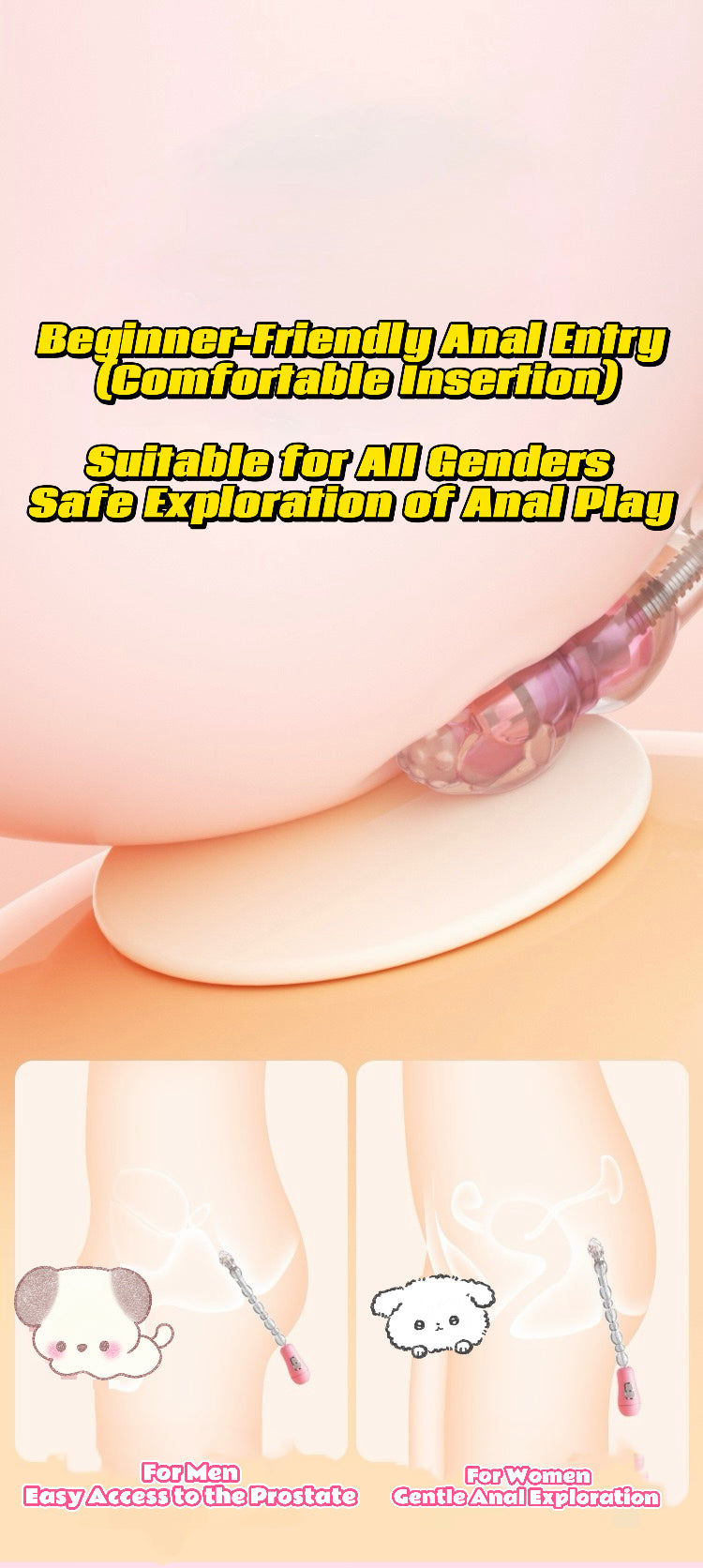 Anal Bead Vibrating Massager