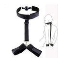 BDSM Handcuffs With Ball Gag Set