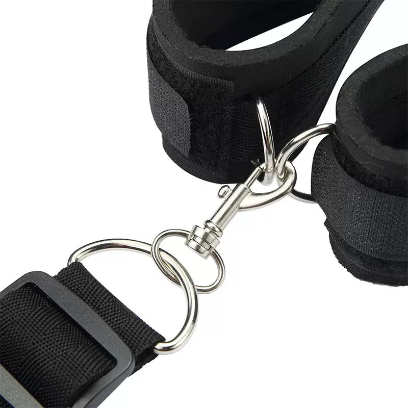 BDSM Handcuffs With Ball Gag Set