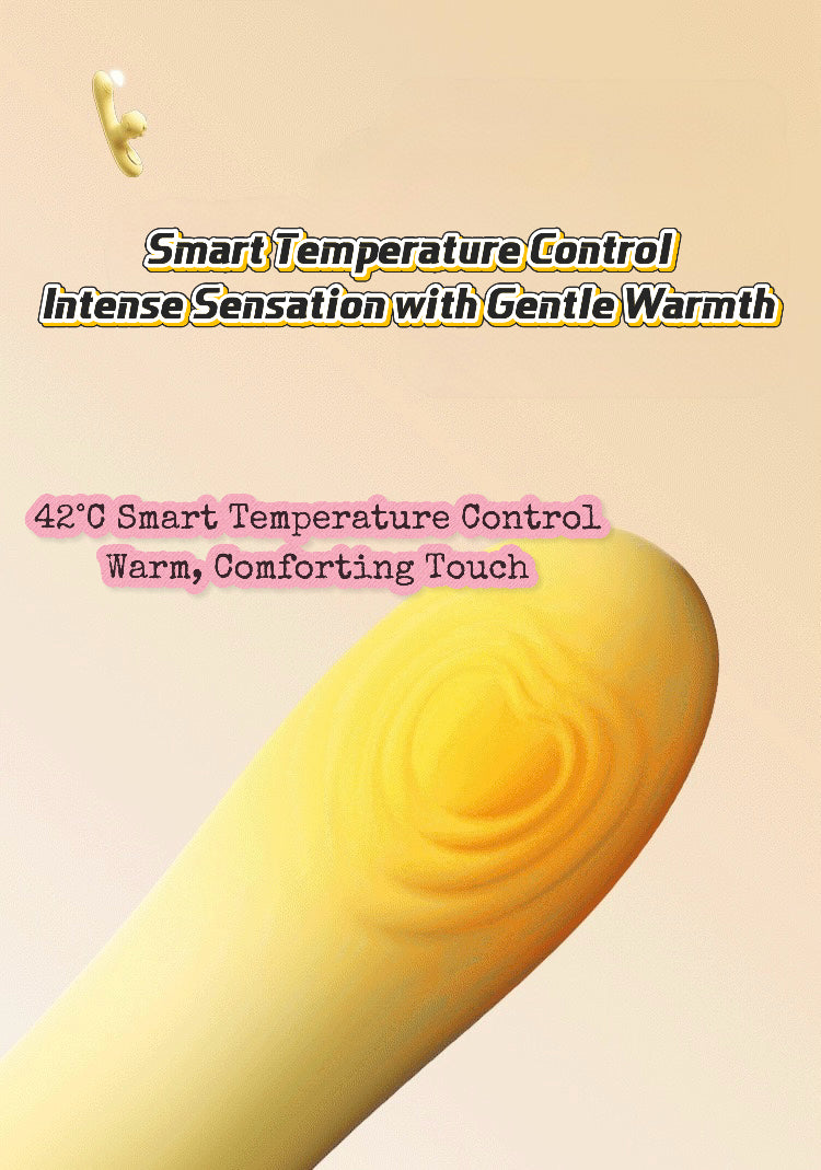 Dragon Heated Vibrator with Suction
