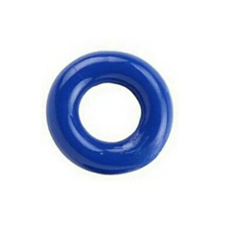 Silicone Smooth Penis Ring – 3-Pack (Same Size, Mixed Colours)