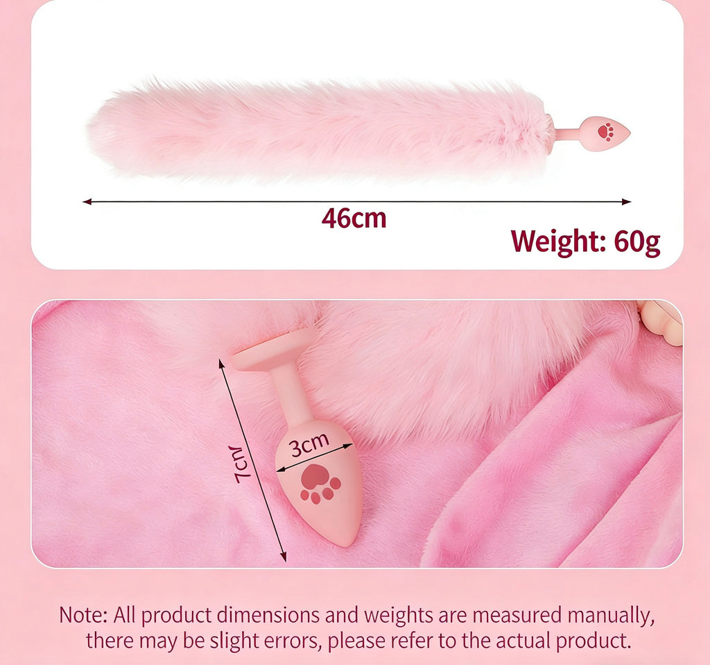 Anal Plug - Long Cat Tail