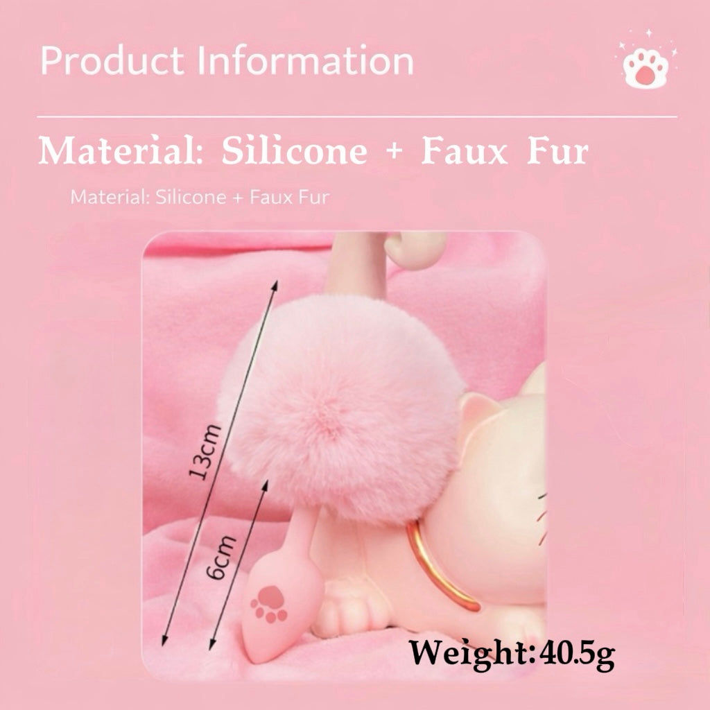 Anal Plug - Short Cat Tail