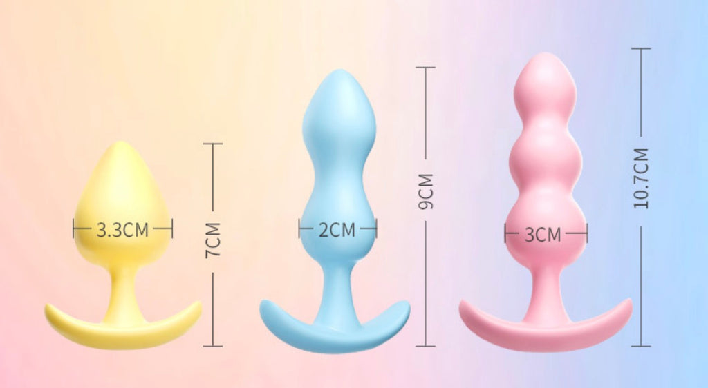 Anal Plug 3-Piece Trainer Set